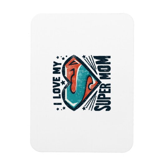 Ich liebe dich Mutti Magnet (Vertikal)