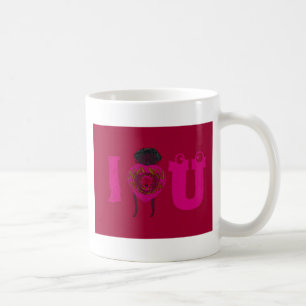 Ich liebe dich Nakupenda Sana Frohen Valentinstag Kaffeetasse