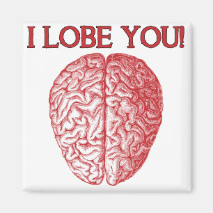 Ich liebe dich Nerd Geek Liebe Lustig Kühlschrankm Magnet