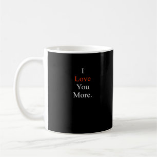 Ich liebe dich, noch minimaleres Design Kaffeetasse
