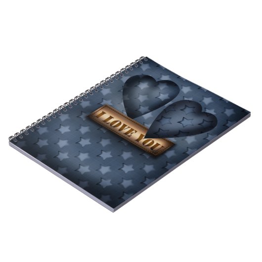 Ich Liebe dich Notizblock (Linke Seite)