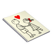 ICH LIEBE DICH NOTIZBLOCK (Rechte Seite)