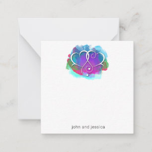 Ich liebe dich Notizkartendesign Mitteilungskarte