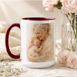 Ich liebe dich Oma Tag der Großeltern Tasse