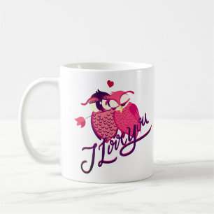 Ich liebe dich Paar Sweatshirt Kaffeetasse
