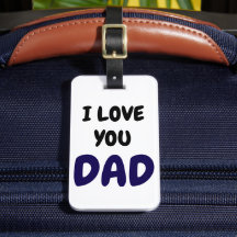 Ich liebe dich Papa Elegant und Modern