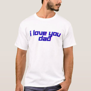 Ich liebe dich, Papa – Klassisches Vater-Schätzung T-Shirt