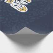 Ich Liebe dich, Papa. Richtiges Schreiben auf dem  Geschenkpapier (Ecke)