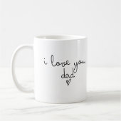 Ich Liebe dich, Papa Tasse (Links)