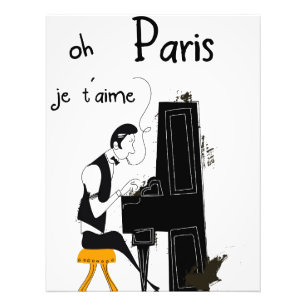 ich liebe dich Paris Fotodruck