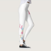 "Ich liebe dich" Patch Art Leggings | Ästhetischer (Rechts)