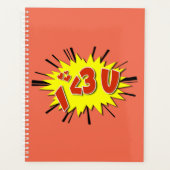 Ich Liebe dich Planer (Vorderseite)