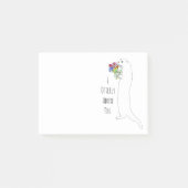 Ich liebe dich post-it klebezettel (Vorderseite)