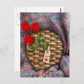 Ich Liebe dich Postkarte (Vorne/Hinten)