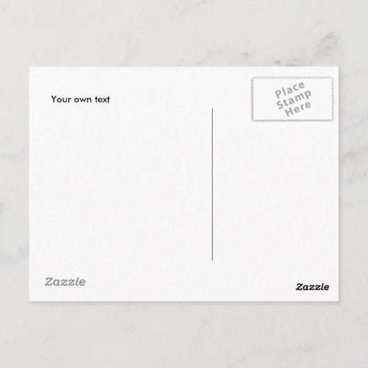 Ich Liebe dich Postkarte (Rückseite)