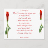 Ich Liebe dich Postkarte (Vorderseite)