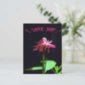 Ich Liebe dich Postkarte (Stehend Vorderseite)