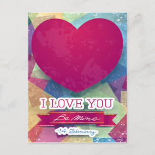 Ich Liebe dich Postkarte