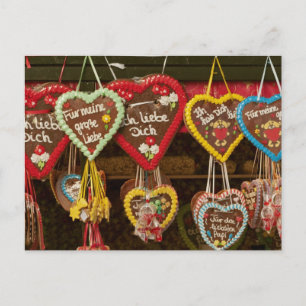 Ich liebe dich postkarte