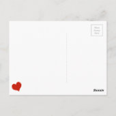 Ich Liebe dich Postkarte (Rückseite)