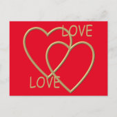 Ich Liebe dich Postkarte (Vorderseite)