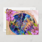 Ich Liebe dich Postkarte (Vorne/Hinten)