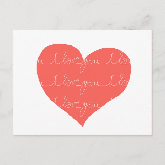Ich Liebe dich. Postkarte (Vorderseite)