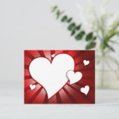 Ich Liebe dich Postkarte (Stehend Vorderseite)