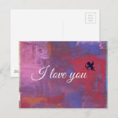 Ich Liebe dich Postkarte (Vorne/Hinten)