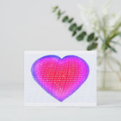 Ich liebe Dich Postkarte (Stehend Vorderseite)