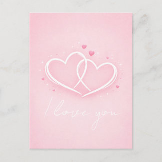 Ich liebe dich postkarte