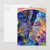 Ich Liebe dich Postkarte (Vorne/Hinten)