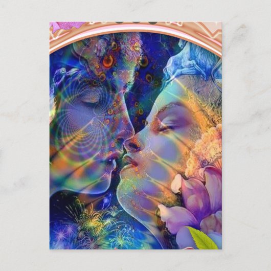 Ich Liebe dich Postkarte (Vorderseite)