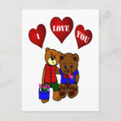 ICH LIEBE DICH POSTKARTE (Vorderseite)