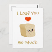 Ich liebe dich postkarte (Vorne/Hinten)