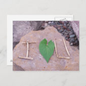 Ich Liebe dich Postkarte (Vorne/Hinten)