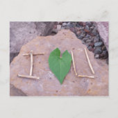 Ich Liebe dich Postkarte (Vorderseite)