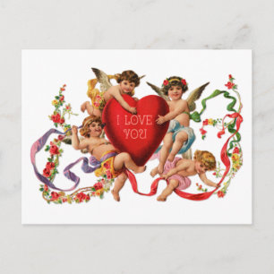 Ich liebe dich postkarte
