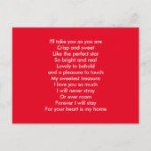 Ich Liebe dich Postkarte (Vorderseite)