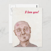 Ich Liebe dich! Postkarte (Vorne/Hinten)