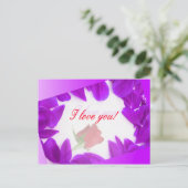 Ich Liebe dich! -Postkarten Postkarte (Stehend Vorderseite)