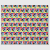 Ich Liebe dich, Rainbow Wrapping Paper Geschenkpapier (Flach)