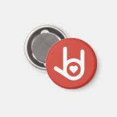 Ich Liebe dich, Red Magnet (Vorderseite/Rückseite)