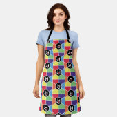 Ich Liebe dich, Regenbogen Schürze (Getragen)