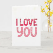 Ich liebe dich Rhinestone Karte (Gelbe Blume)