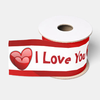 Ich Liebe dich Ripsband