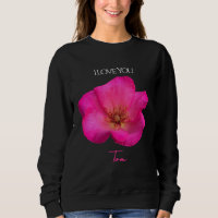 Ich liebe Dich - Rose - Personalisierter Valentins