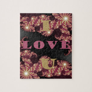 Ich liebe dich Schatz Puzzle
