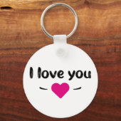 Ich Liebe dich Schlüsselanhänger (Vorderseite)