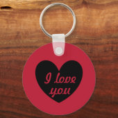 "Ich Liebe dich" Schlüsselanhänger (Vorderseite)